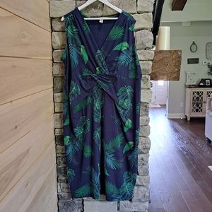 Old Navy Palm Floral dress sz 3X
